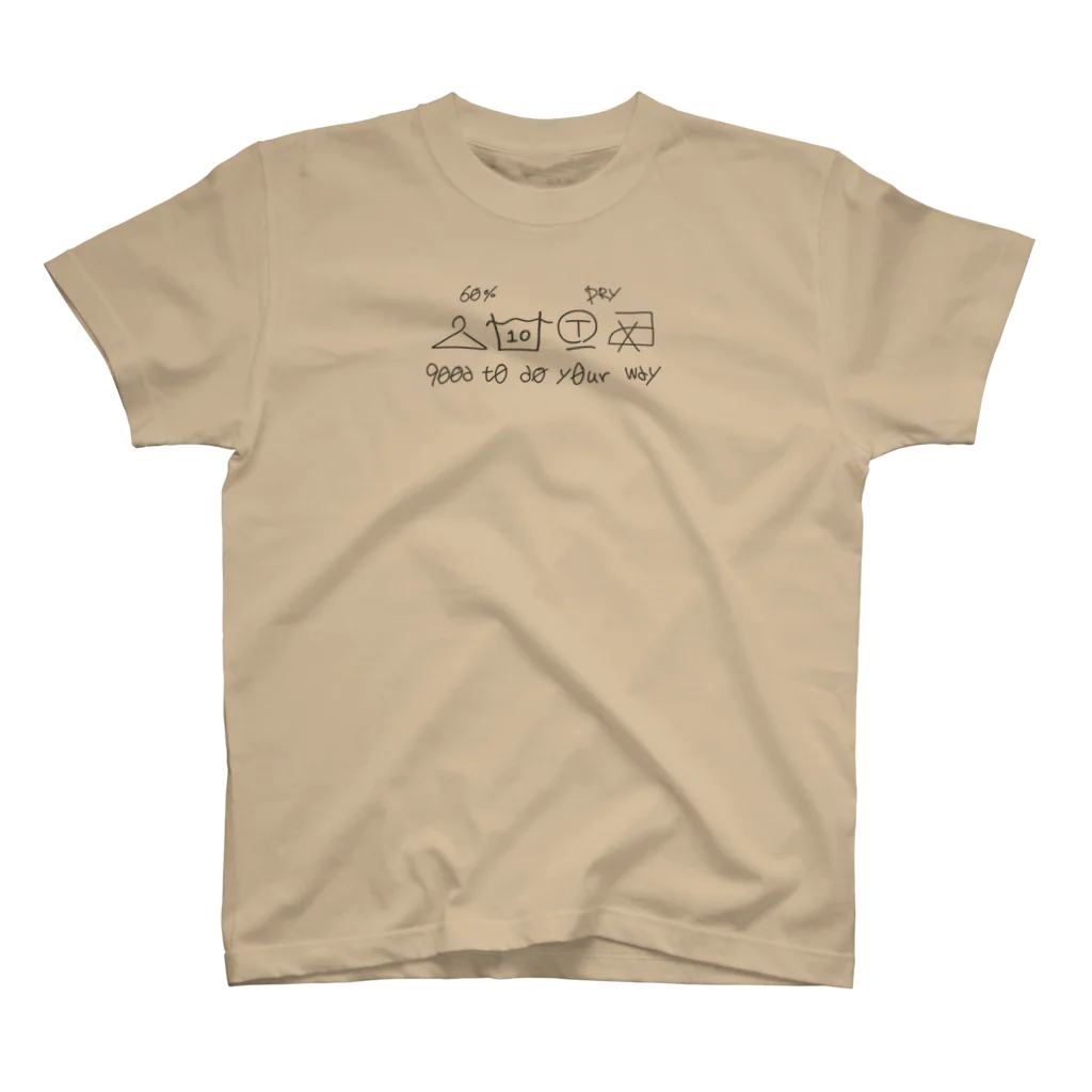 いときち。の900d t0 d0 y0ur way スタンダードTシャツ