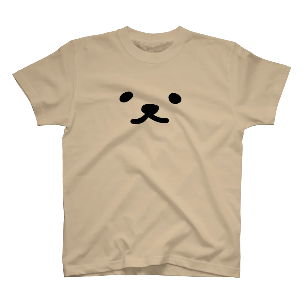 家いぬねこのいぬのかお スタンダードTシャツ