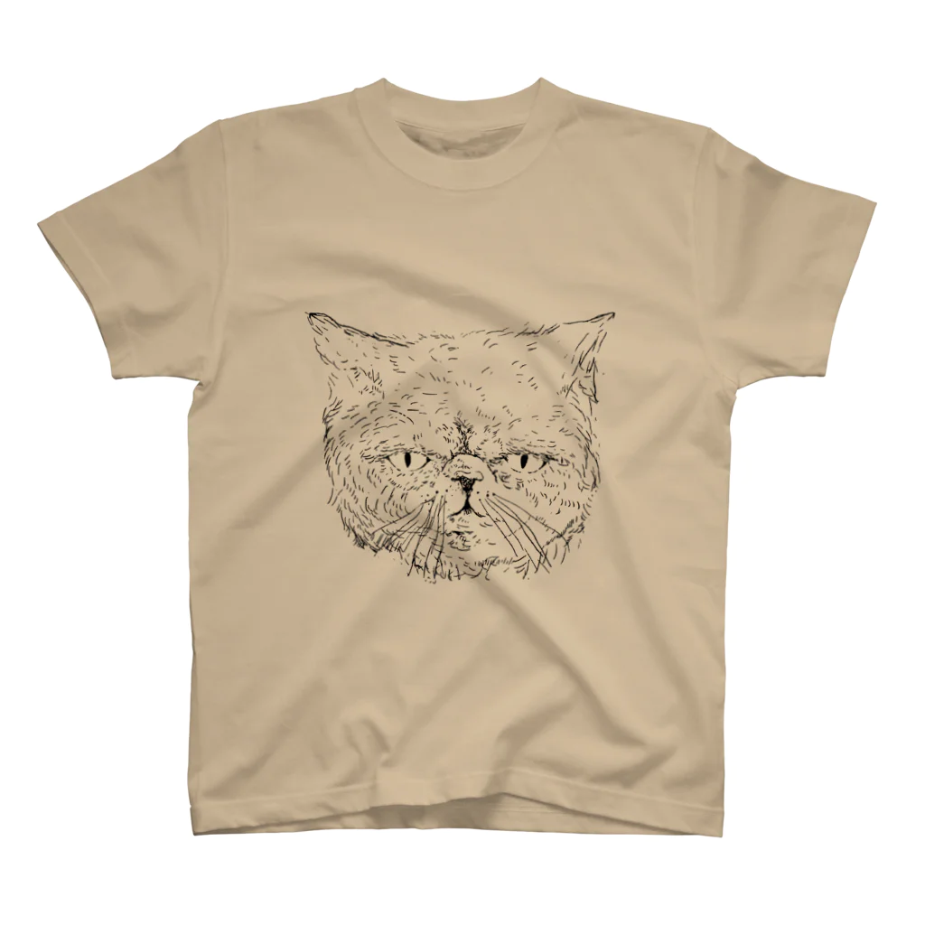 mammaru_shopの見ている長毛猫 スタンダードTシャツ