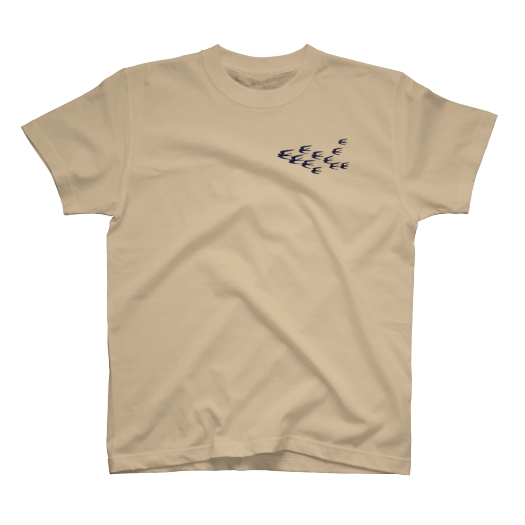 小鳥と映画館のツバメ Regular Fit T-Shirt