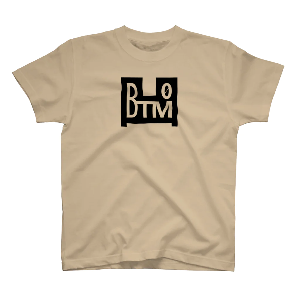 虚無の射精商店のBTM-BLACK スタンダードTシャツ