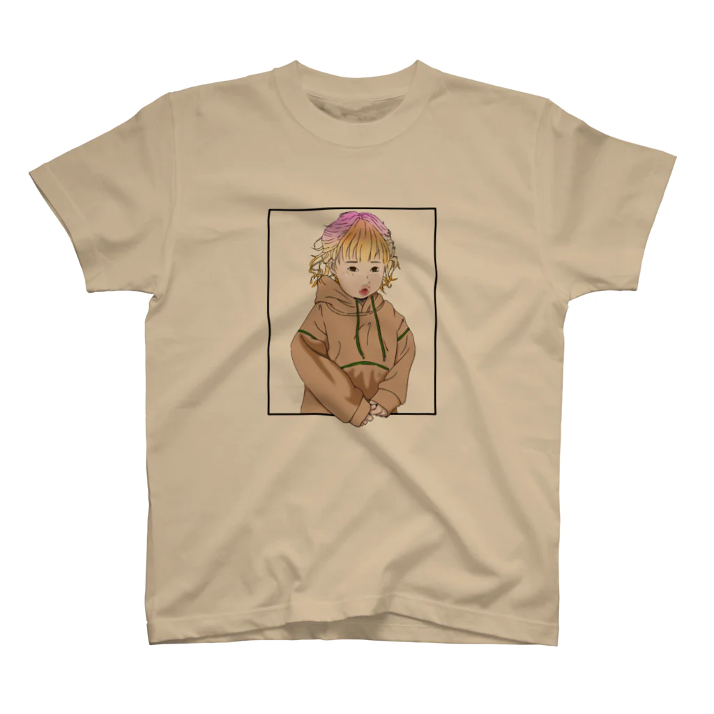 WaCoTsuのbaby face  スタンダードTシャツ