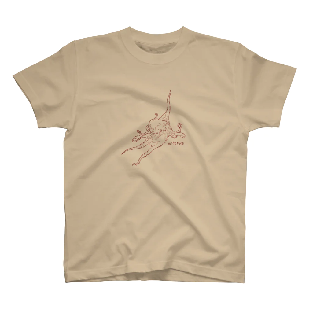 Liiminのおさかなクン-タコ- Regular Fit T-Shirt