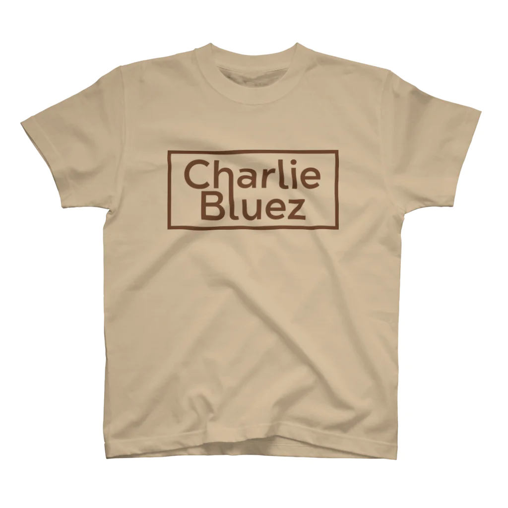 Charlie Bluez StoreのCharlieBluezロゴデザイン スタンダードTシャツ