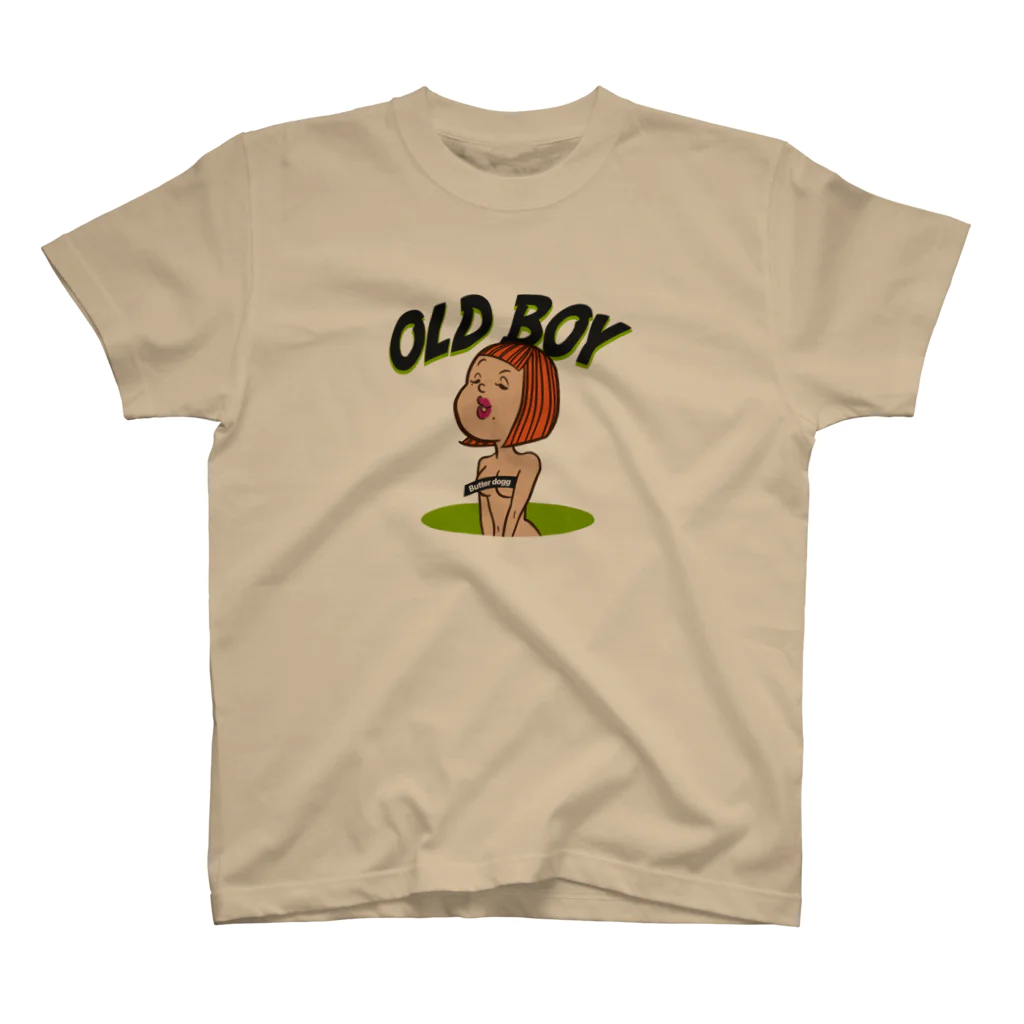 LOCOWORKSのOLD BOY by Butter dogg スタンダードTシャツ