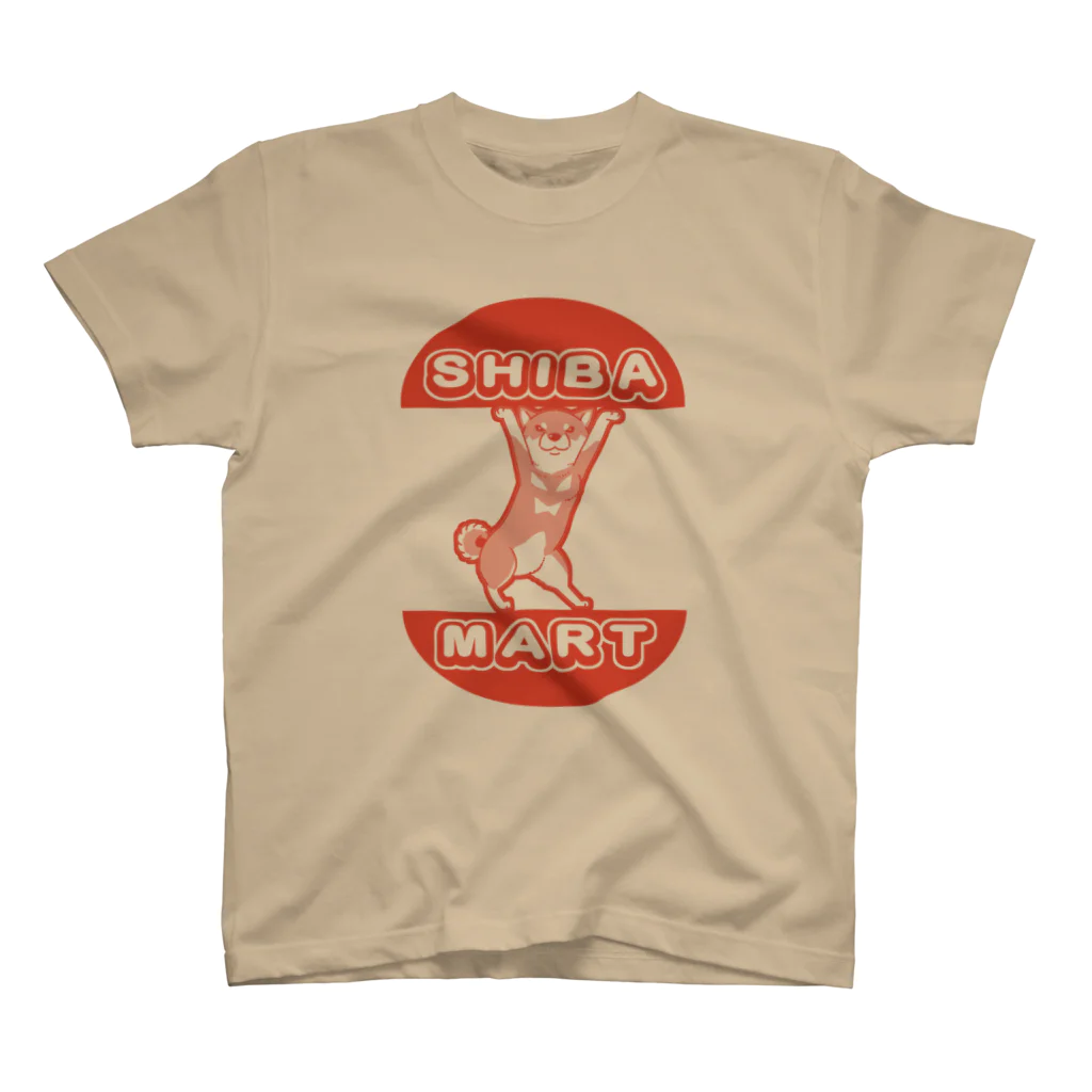 真希ナルセ（マキナル）のSHIBA-MART　01（アカ） スタンダードTシャツ