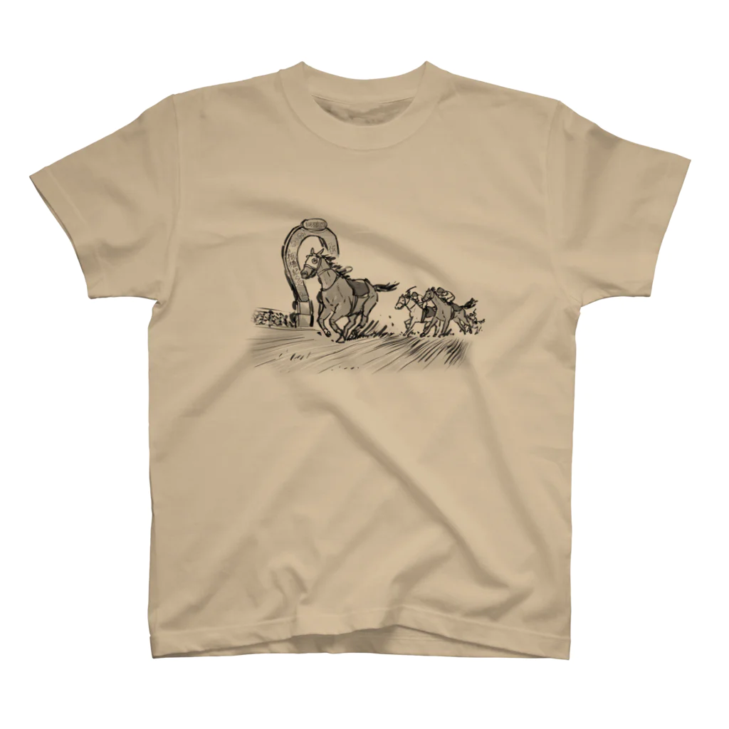 インチキ堂の空馬 Regular Fit T-Shirt