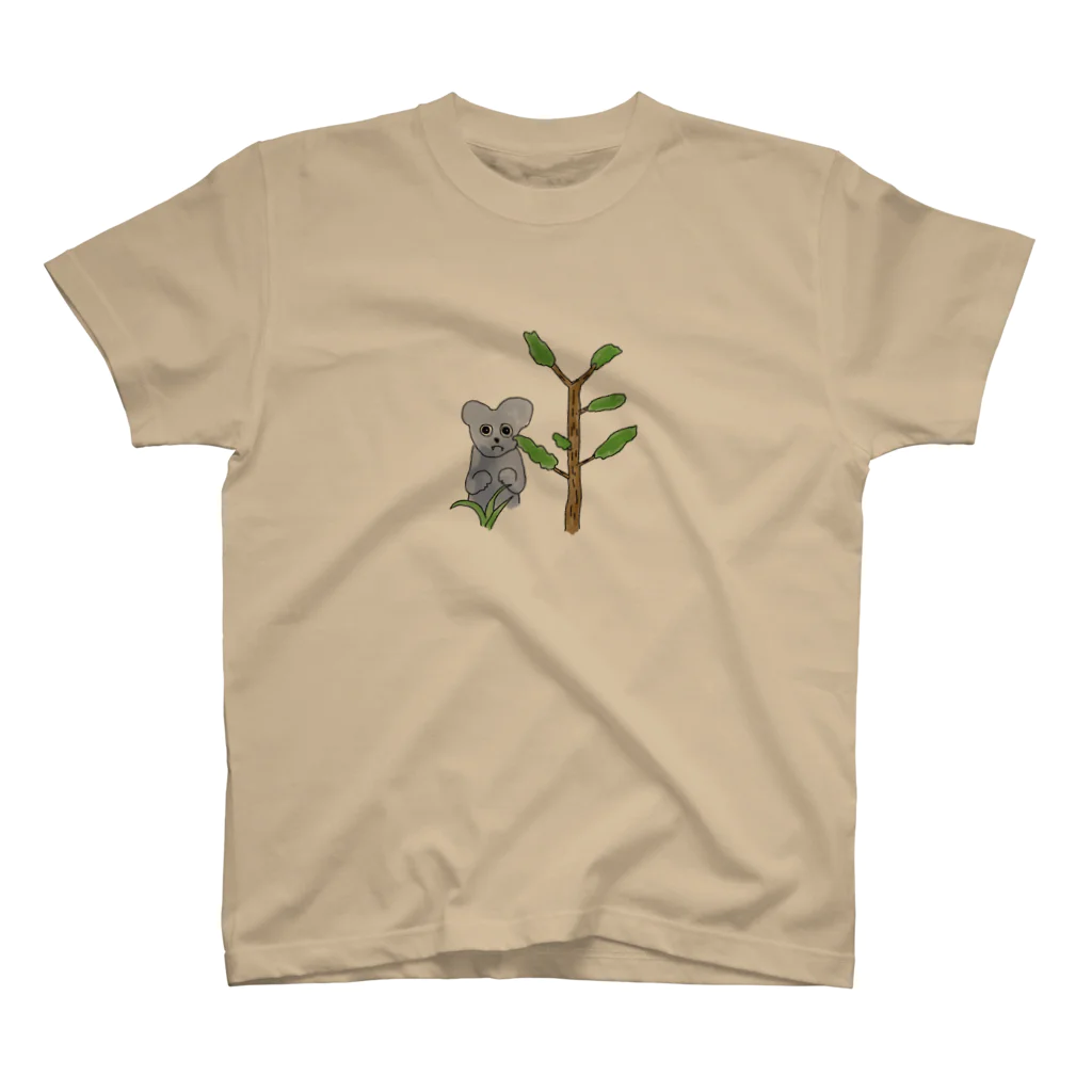 大絶滅洋服店のコアラと植物2 Regular Fit T-Shirt