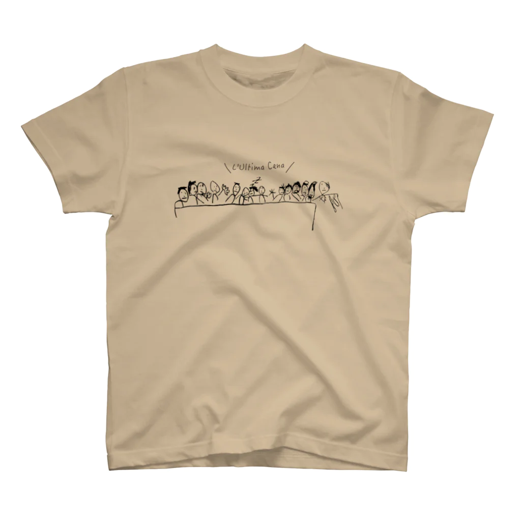 yamochan_shopの L'Ultima Cena Regular Fit T-Shirt