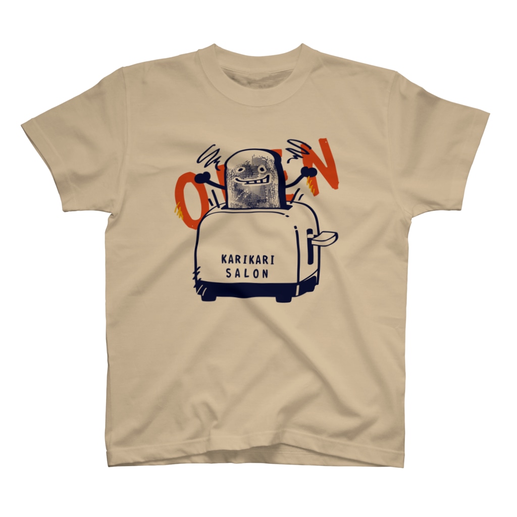 イラスト MONYAAT のカリカリサロンH Regular Fit T-Shirt