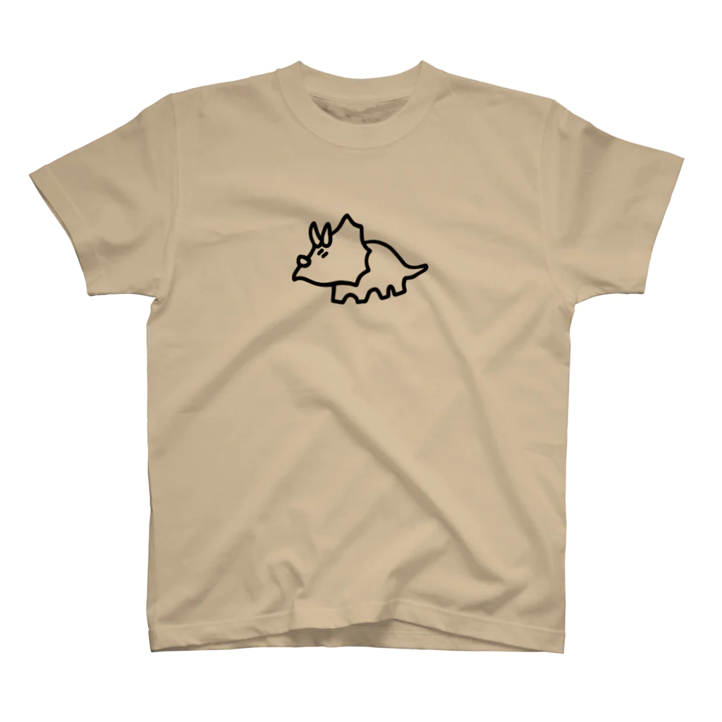 べろにか　ととのTriceratops スタンダードTシャツ