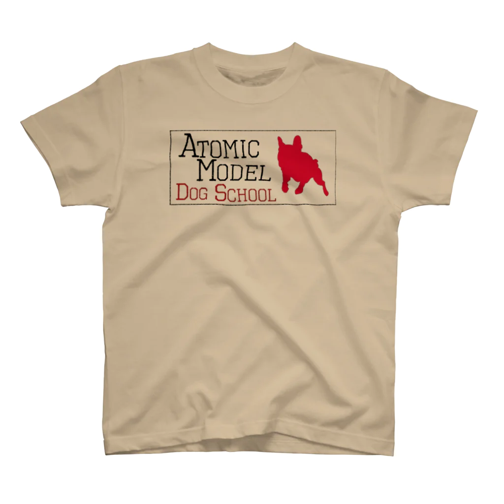 ｱﾄﾐｯｸﾓﾃﾞﾙ ﾄﾞｯｸﾞｽｸｰﾙの犬の学校🐕　ｱﾄﾐｯｸﾓﾃﾞﾙ ﾄﾞｯｸﾞｽｸｰﾙ スタンダードTシャツ