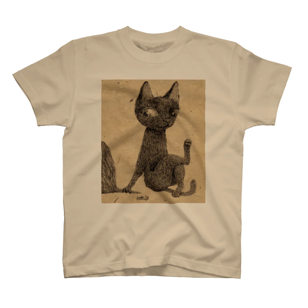 FINCH LIQUEUR RECORDSのねこね スタンダードTシャツ