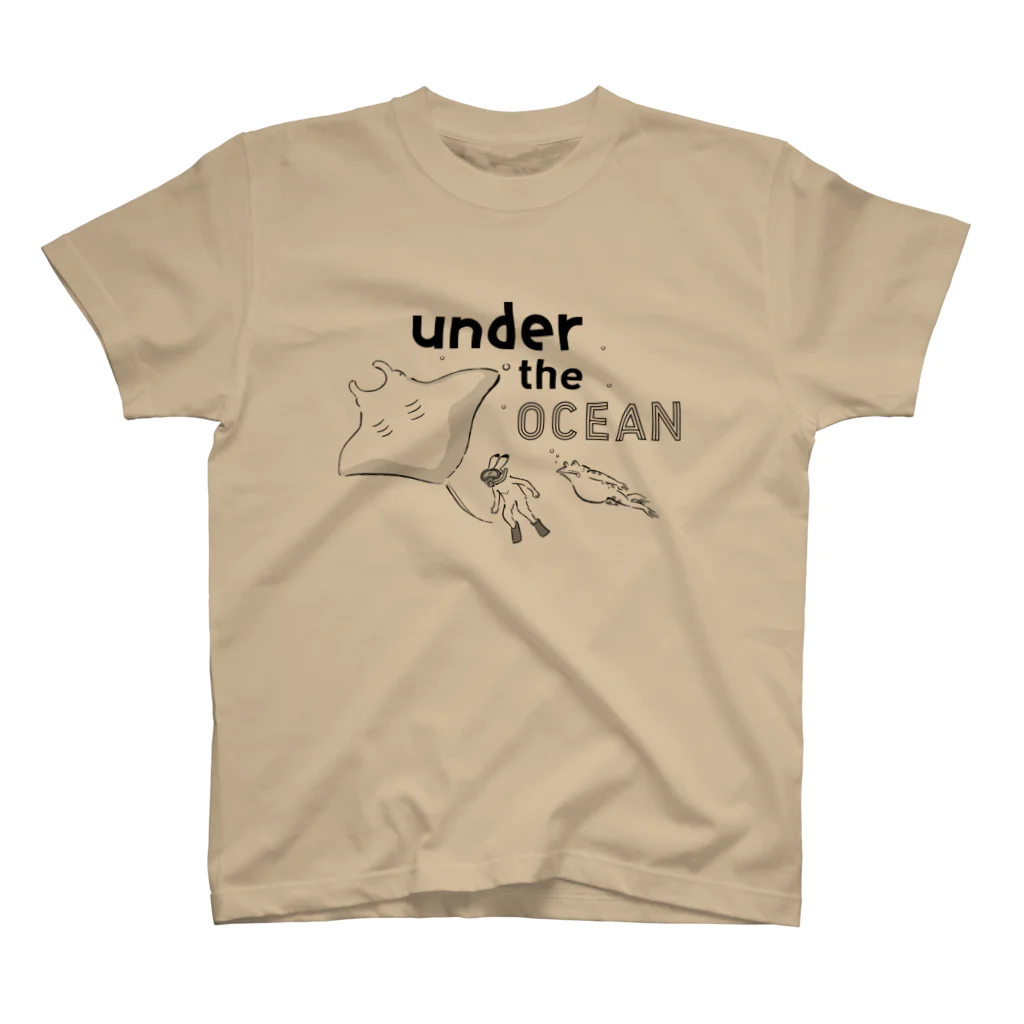 TOPECONHEROESのGIGA under the ocean スタンダードTシャツ