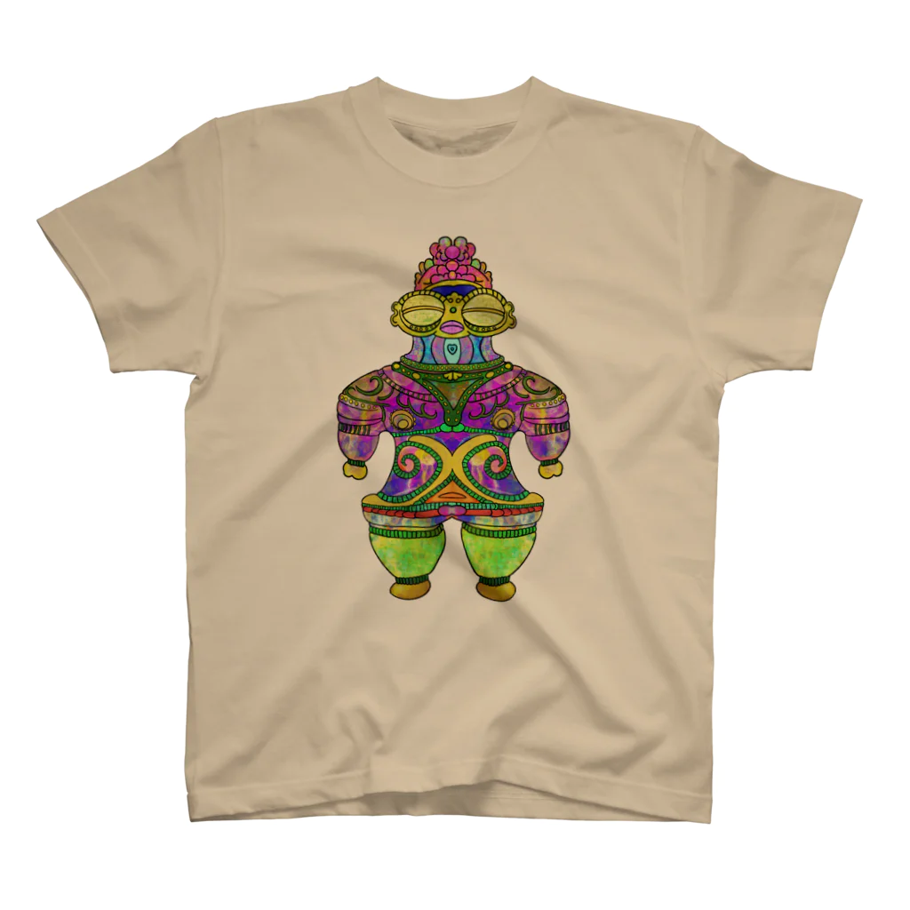 神話の旅人の縄文　遮光器土偶プラント Regular Fit T-Shirt