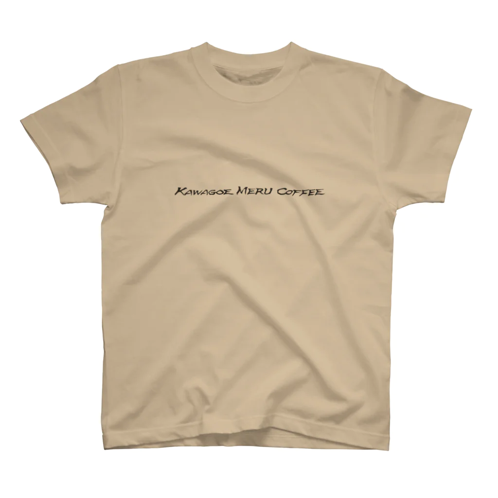 川越メル珈琲のメルStandardTシャツ（英字） Regular Fit T-Shirt