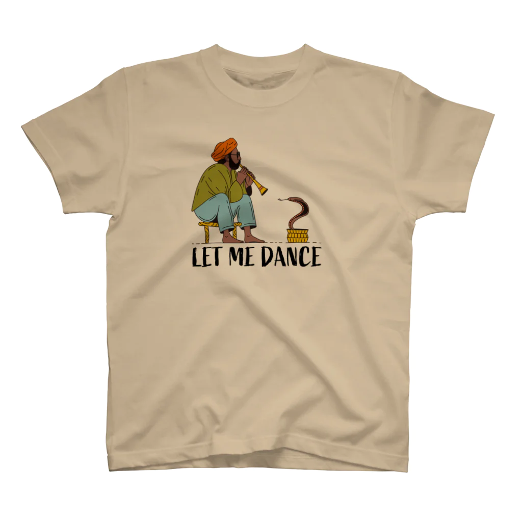 420 MUSIC FACTORYのLET ME DANCE（踊らせて！）へびつかい スタンダードTシャツ