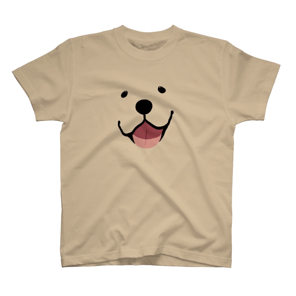 Dog Drawer Drawn by Dogの犬らしきもの Regular Fit T-Shirt