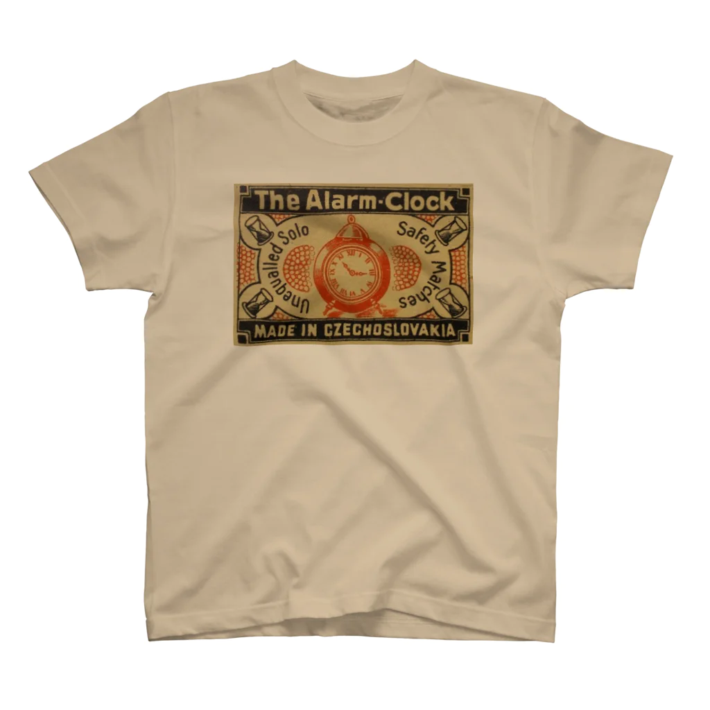 YS VINTAGE WORKSのチェコスロヴァキア　アラームクロック　レトロ スタンダードTシャツ