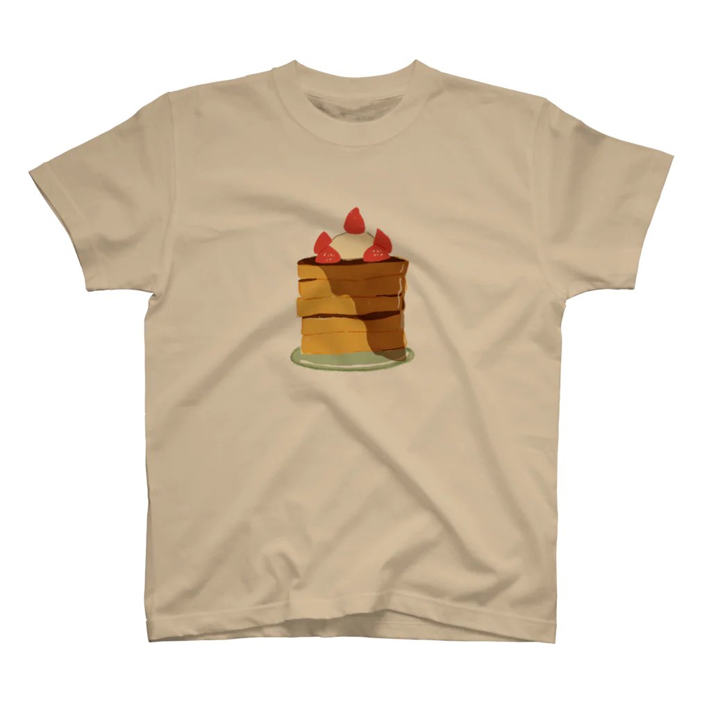 ちくわぶのホットケーキメープル スタンダードTシャツ