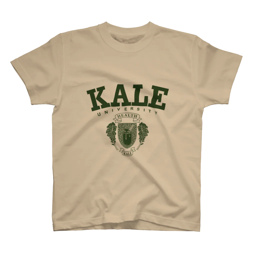 コノデザインのKALE University カレッジロゴ  スタンダードTシャツ