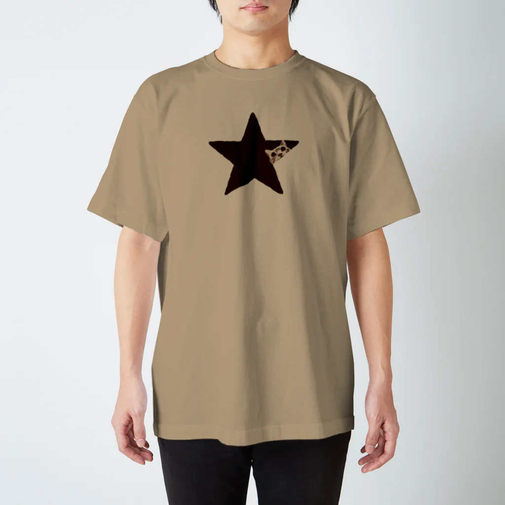 はまねこ☆雑貨店のStarCat TypeA Regular Fit T-Shirt