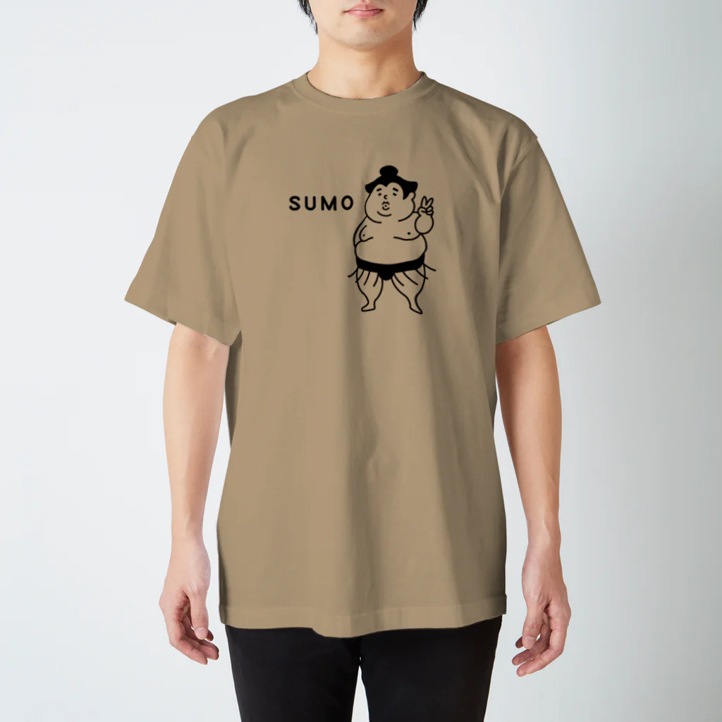 ぽぴーぴぽーのSUMO  Regular Fit T-Shirt