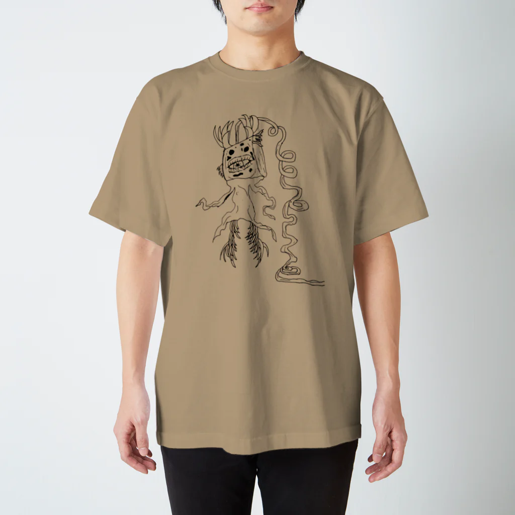 saharamのmeandering_01 スタンダードTシャツ