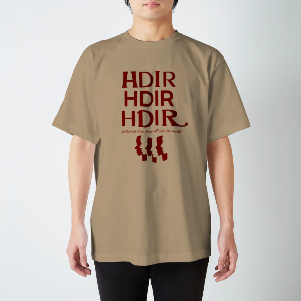 HDIR gathering love のHDIRロゴ / Sweat スタンダードTシャツ