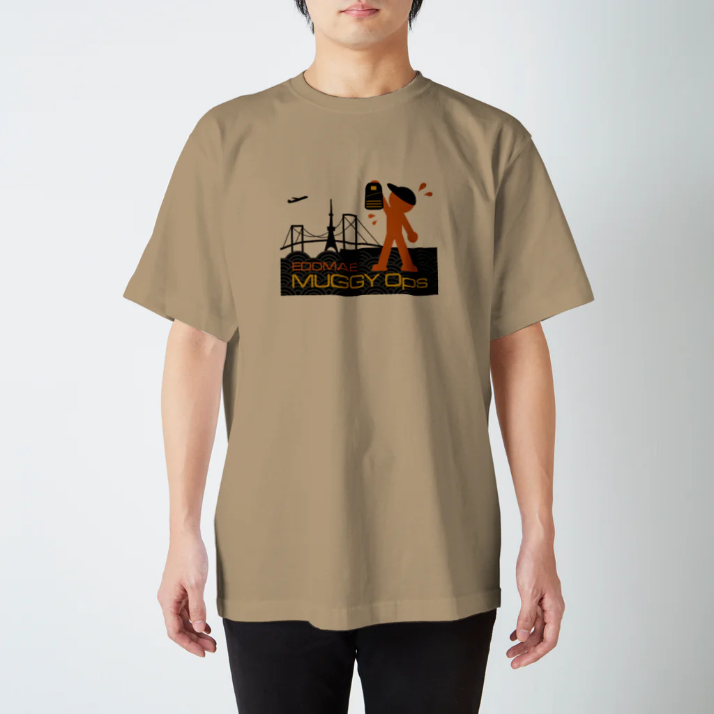 BondancerのEDOMAE MUGGY Ops.（Urban） Regular Fit T-Shirt