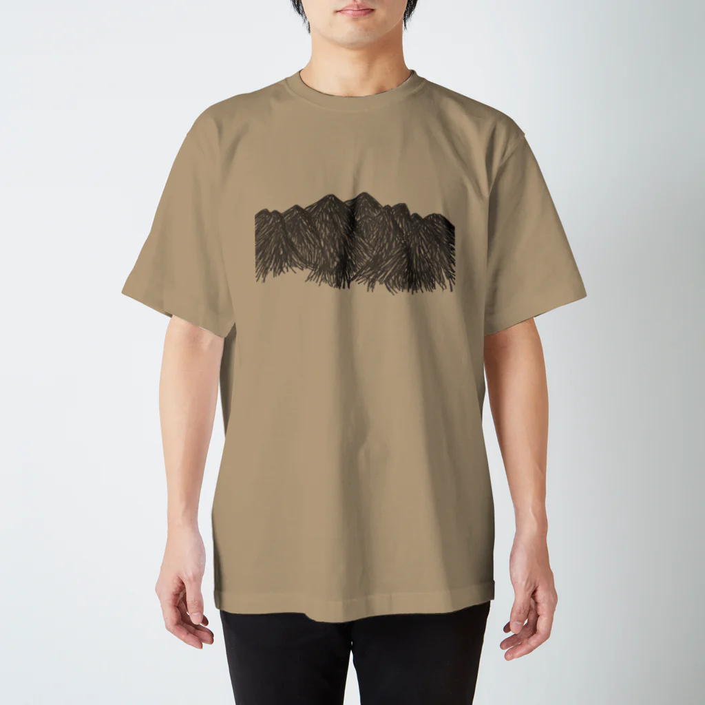 ごきげん山商店　の山　 スタンダードTシャツ