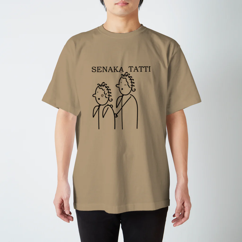 まるちゃん。のSENAKA TATTI スタンダードTシャツ