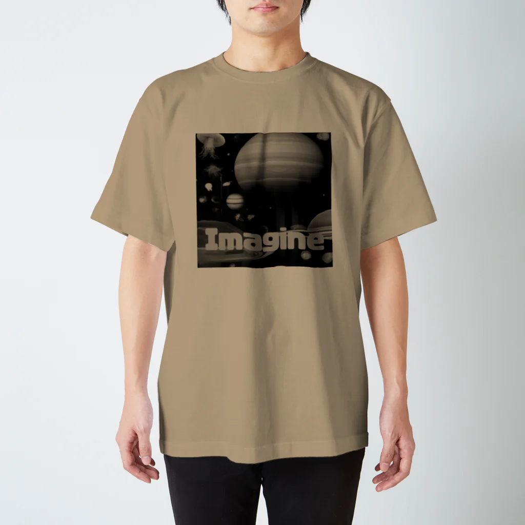 MOONのImagine moonシリーズ スタンダードTシャツ