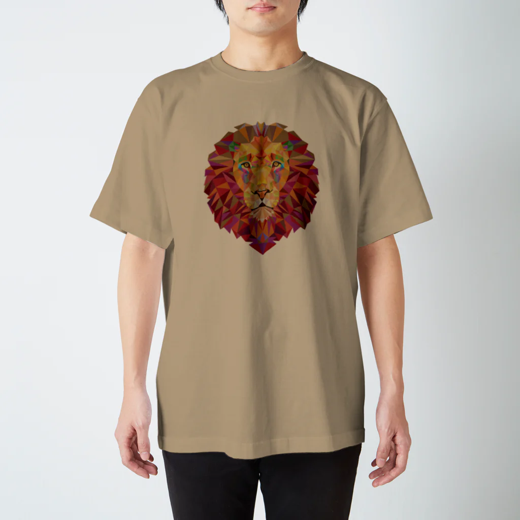 押し売り洋品店『ボルゾ』のLI♥N HEART-母なるアフリカ スタンダードTシャツ