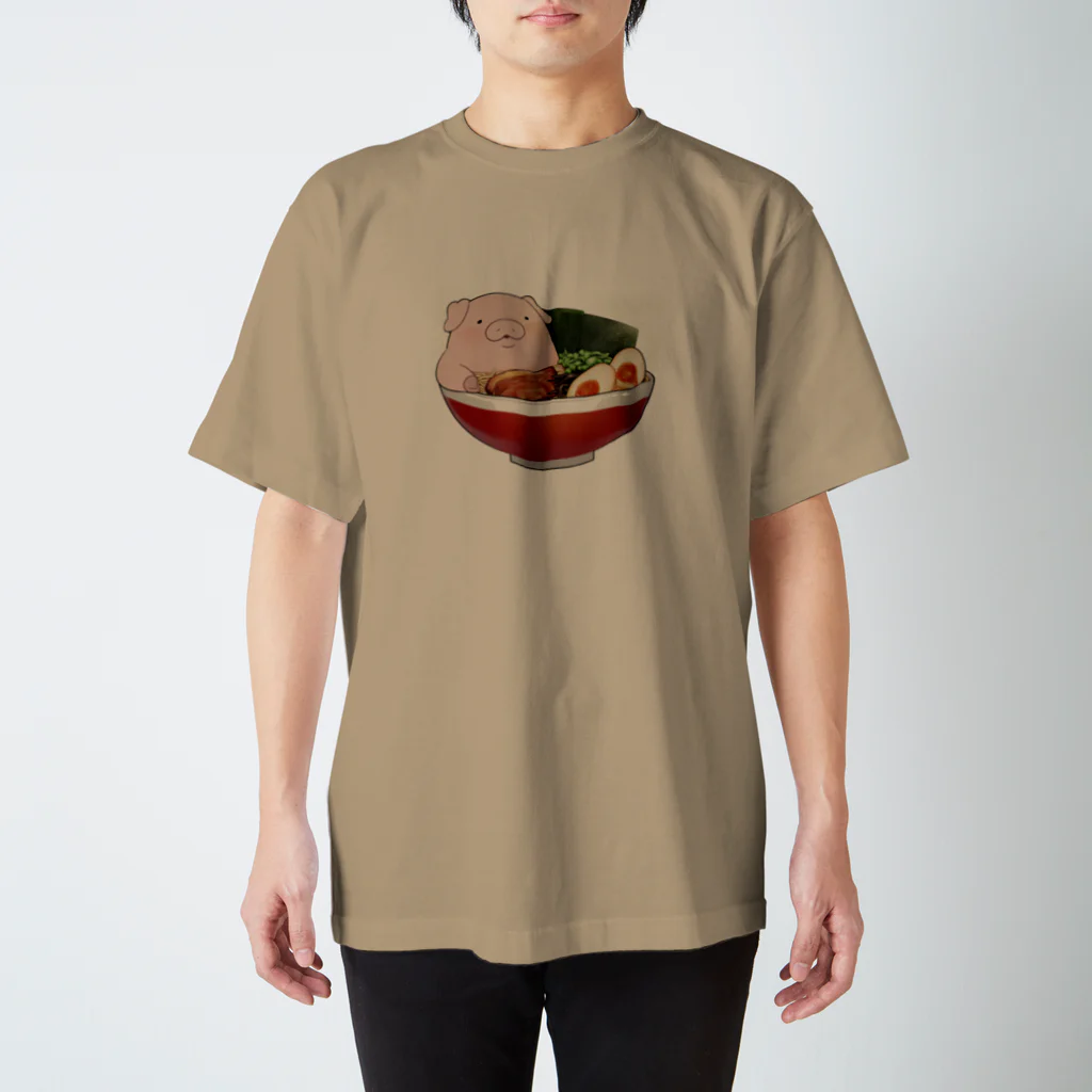 半熟おとめのTONKOTSU Regular Fit T-Shirt