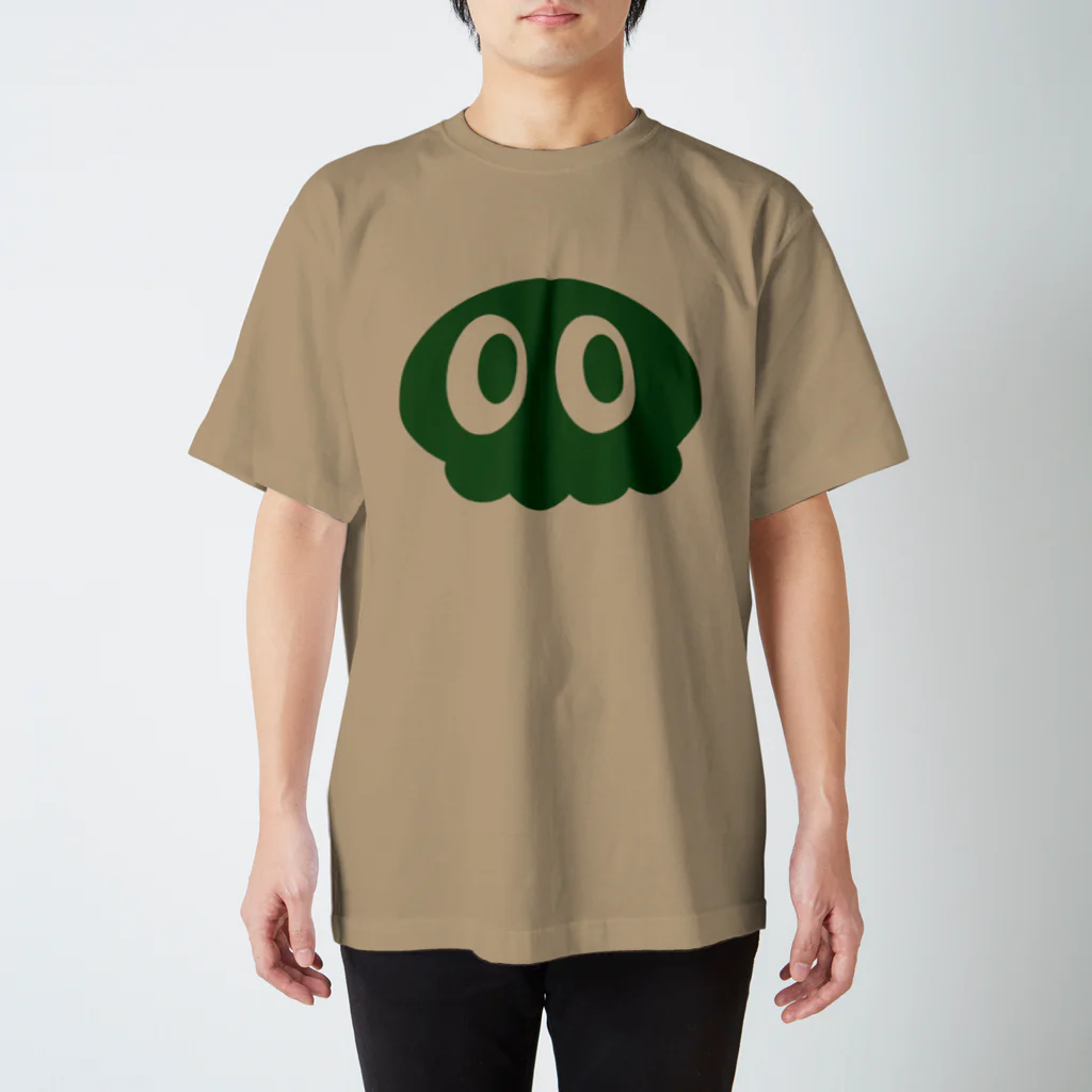 流星街くらげやのシンプルカラーくらげ ディープグリーン Regular Fit T-Shirt