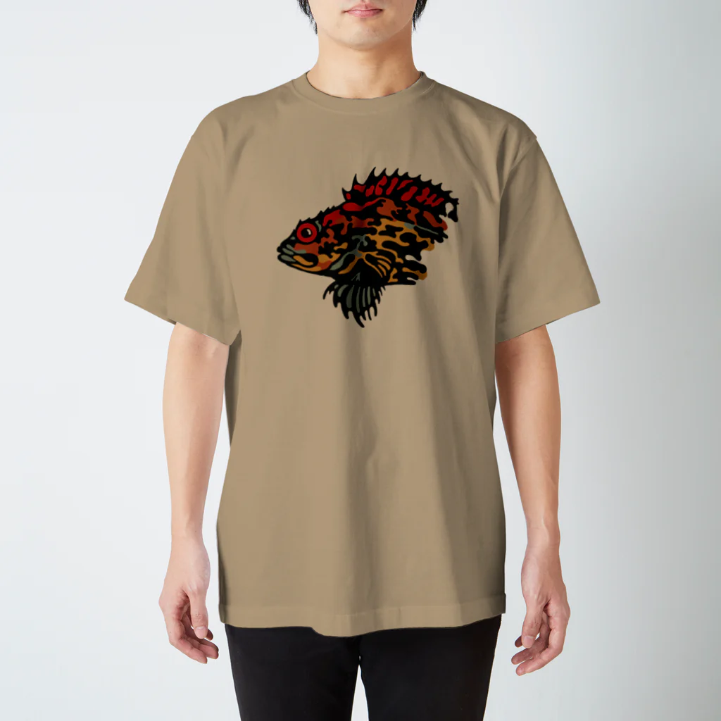 kasagoのカサゴ スタンダードTシャツ