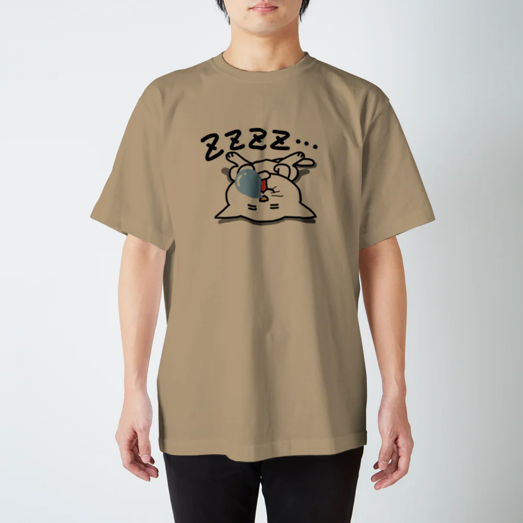 くじら堂のしろまる スタンダードTシャツ