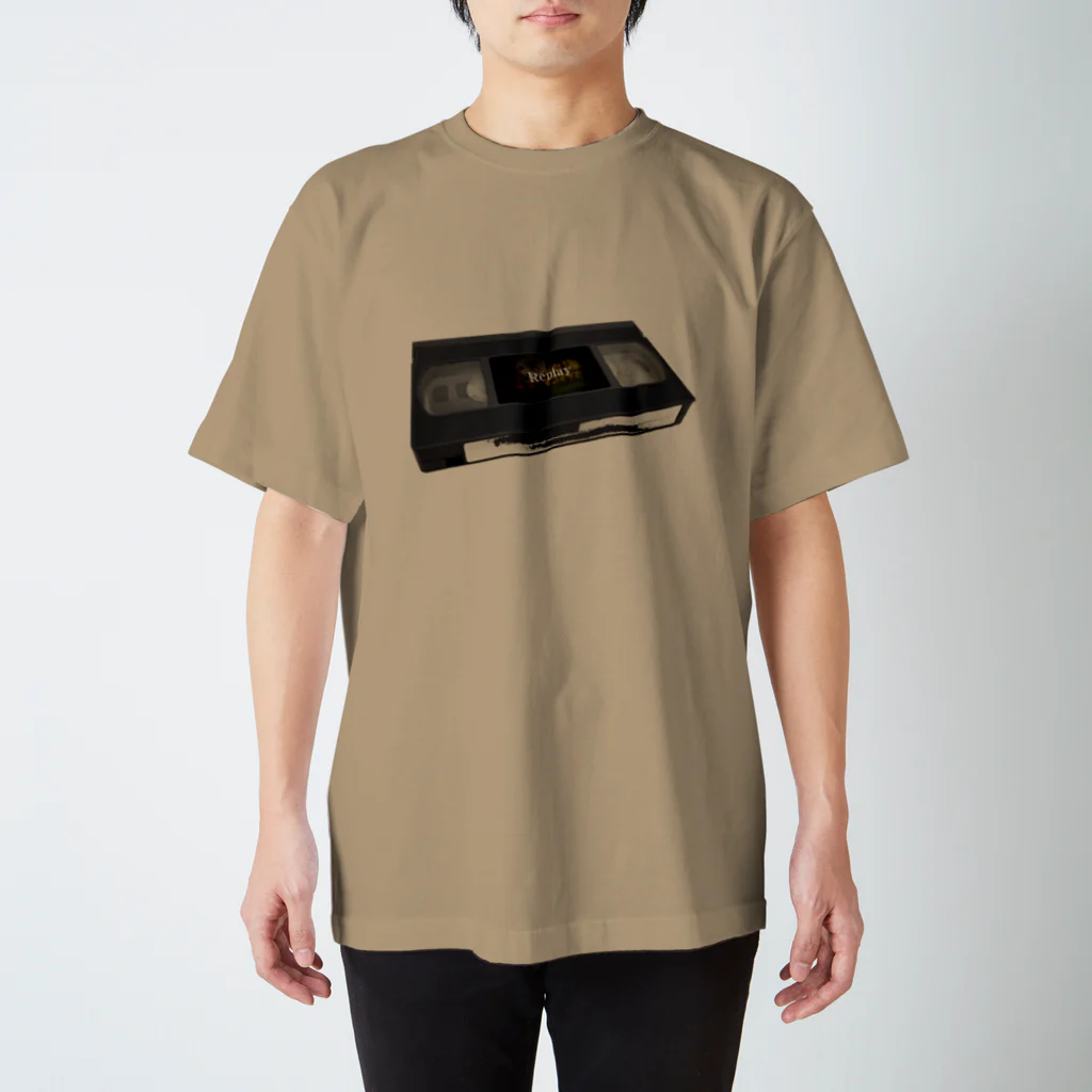 palkoの部屋のreplay_VHS スタンダードTシャツ