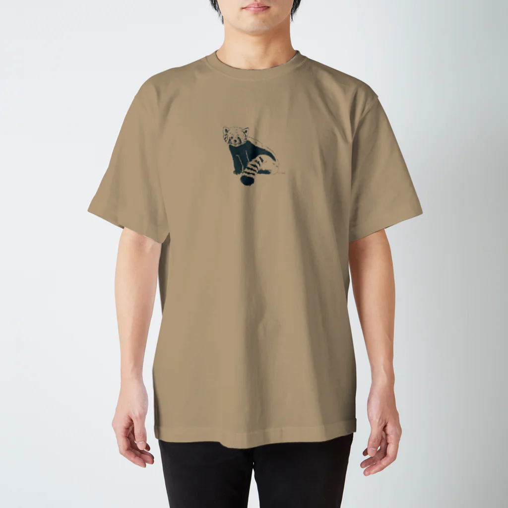 K.tskdのRed panda スタンダードTシャツ