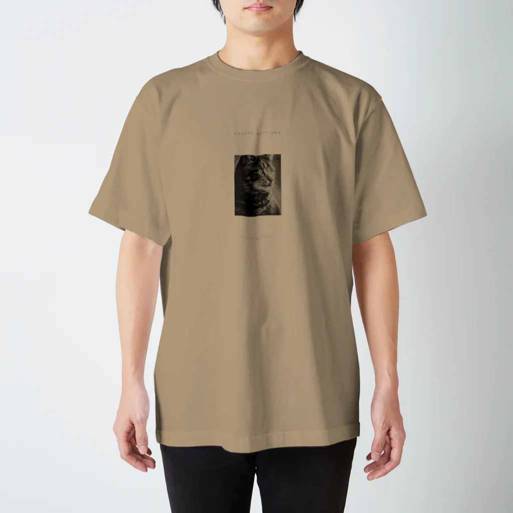 QUIETMILLS.COのSQUARE CATFILMS SERIES Pexels スタンダードTシャツ