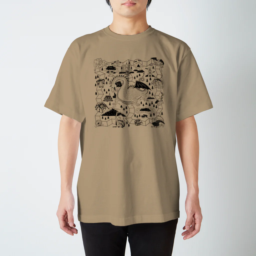 たじまなおとのグッズのRPGすごろく スタンダードTシャツ