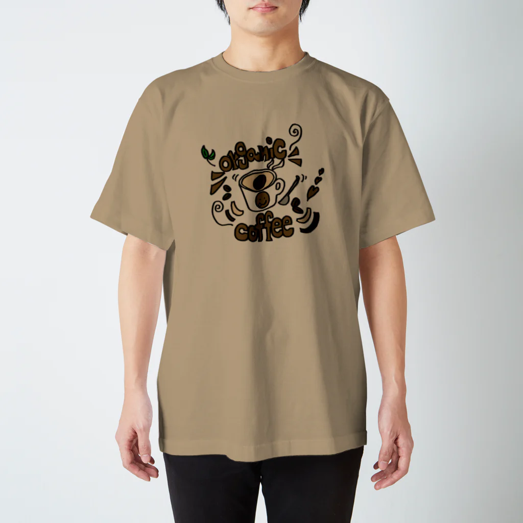 dlt.outdoorsのオーガニックコーヒー スタンダードTシャツ