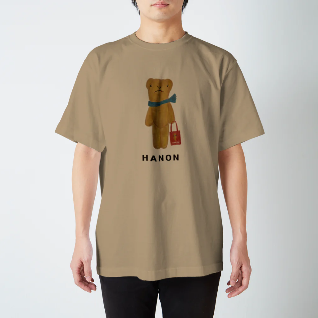 HANONのベロだしベア お買いもの スタンダードTシャツ