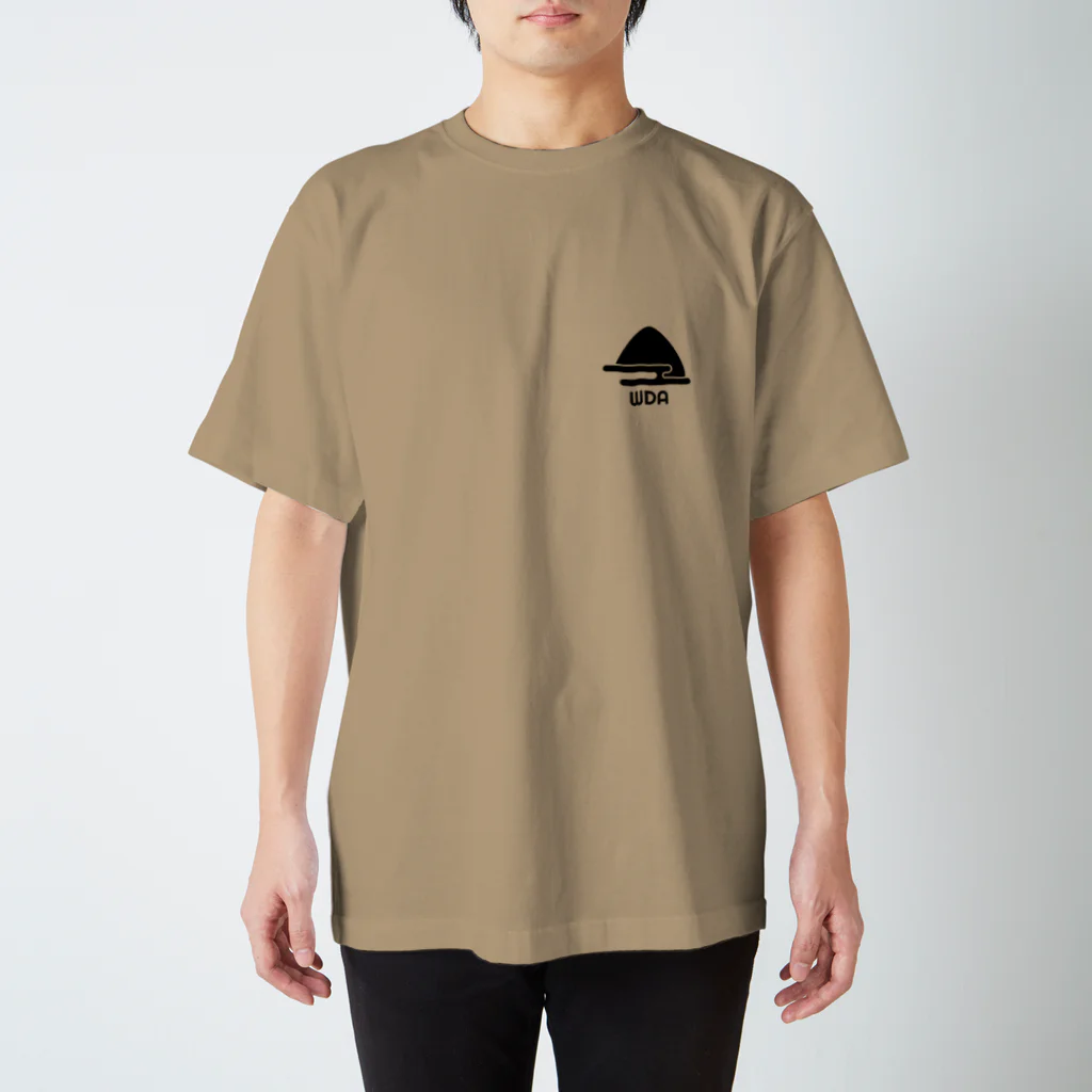 WDA shopの遠く山を望む スタンダードTシャツ