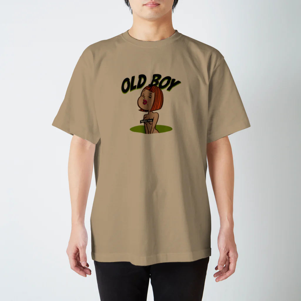 LOCOWORKSのOLD BOY by Butter dogg スタンダードTシャツ