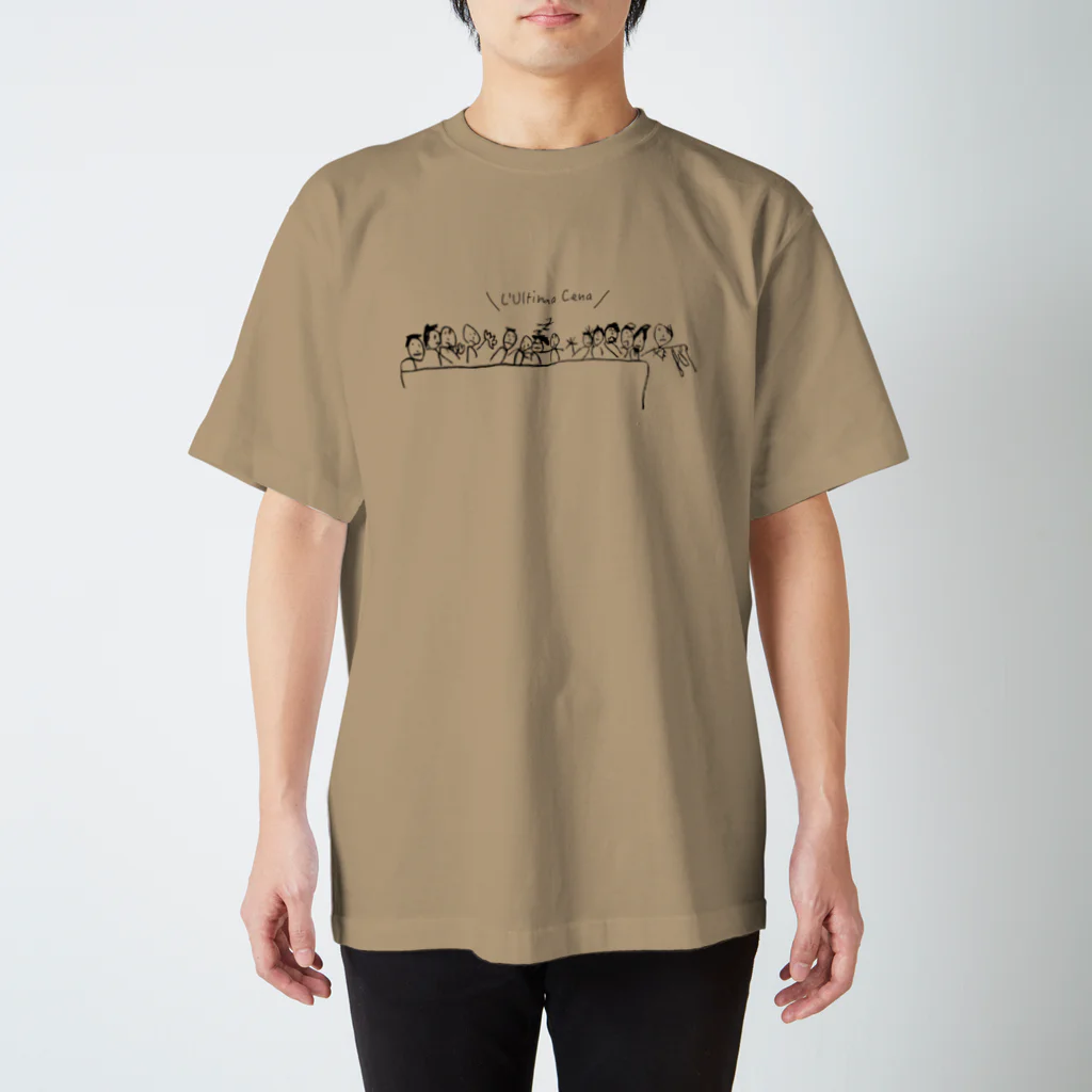 yamochan_shopの L'Ultima Cena Regular Fit T-Shirt