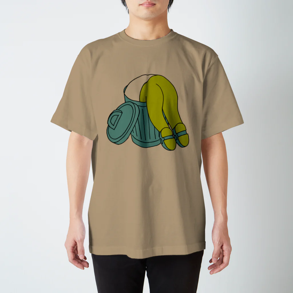 OKAMEのゴミ箱くん Regular Fit T-Shirt