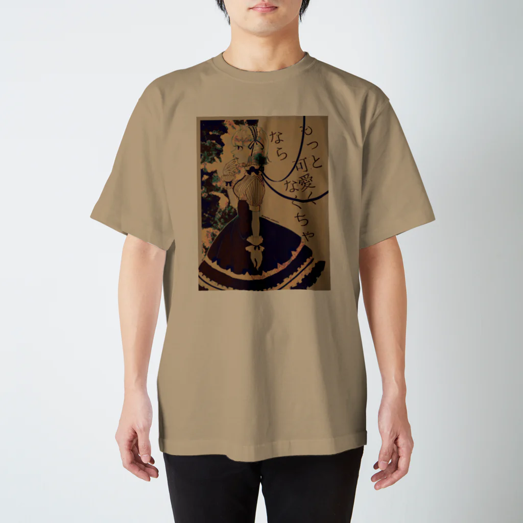 なまこの酢漬けアイテムの鏡の怪物 スタンダードTシャツ