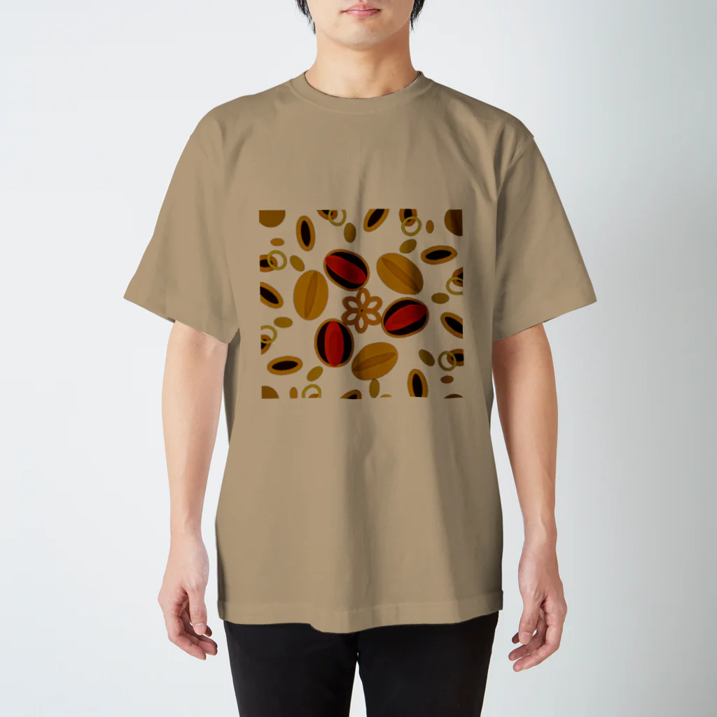 pastelia　shopの秋のアーモンド収穫祭‥Almond harvest festival Regular Fit T-Shirt